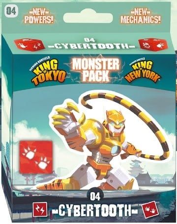 King of Tokyo/New York: Cybertooth Monster Pack