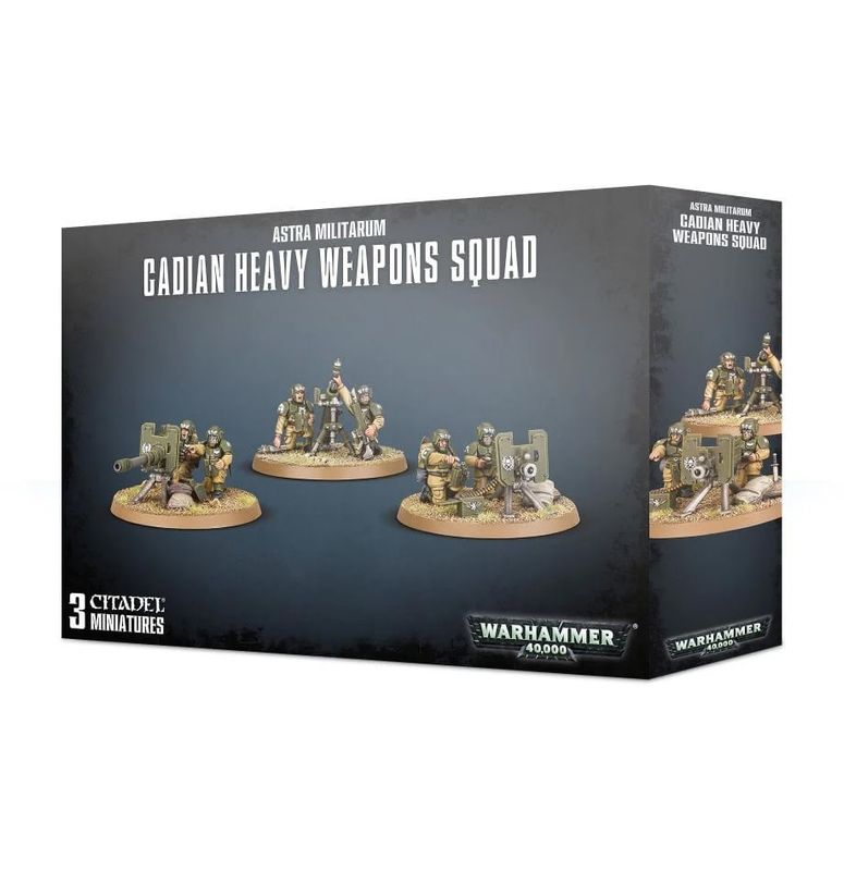 Warhammer 40K: Astra Militarum - Heavy Weapons Squad