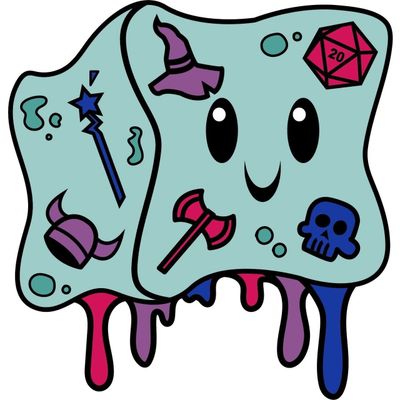 Enamel Pin - Inclusive Gelly Cube