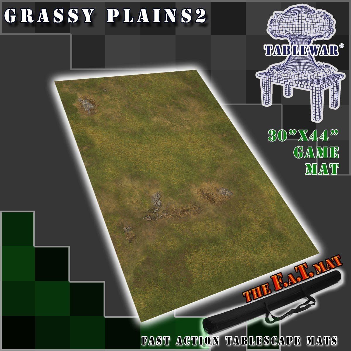 Playmat - F.A.T. Mats (Fatmats): 44&quot; x 30&quot; Grassy Plains