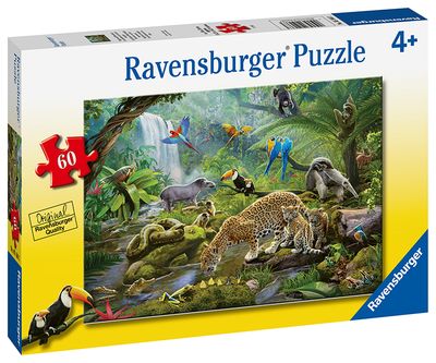 60 pcs - Rainforest Animals