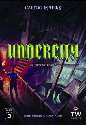 Cartographers Map Pack 3: Undercity - Depths of Sabek