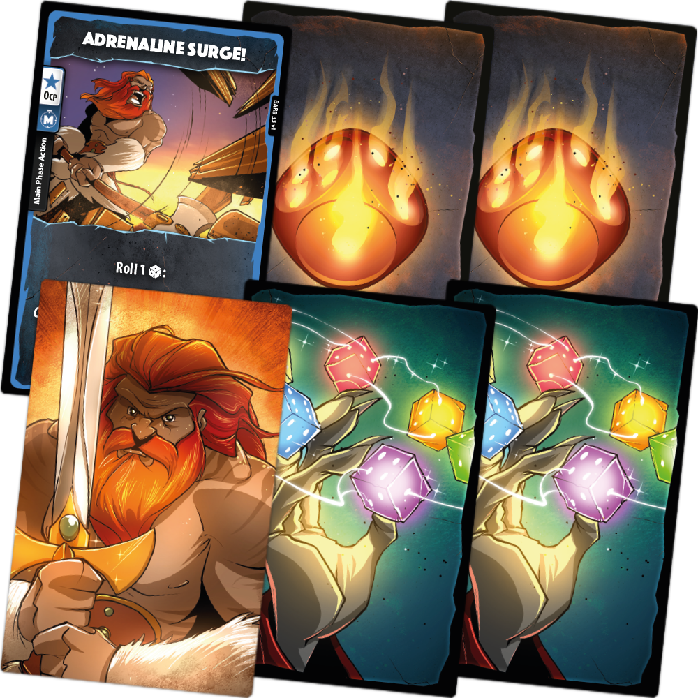 Dice Throne: Season One Rerolled - Promo Card Set