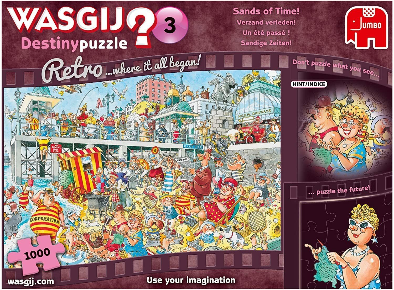 1000 pcs - WASGIJ Retro Destiny: #3, Sands of Time!
