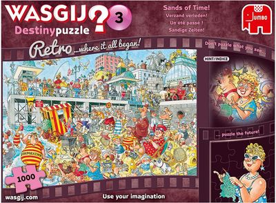 1000 pcs - WASGIJ Retro Destiny: #3, Sands of Time!