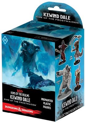 D&amp;D  Icons of the Realms: Miniature Booster - Icewind Dale Rime of the Frostmaiden