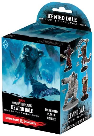 D&amp;D  Icons of the Realms: Miniature Booster - Icewind Dale Rime of the Frostmaiden