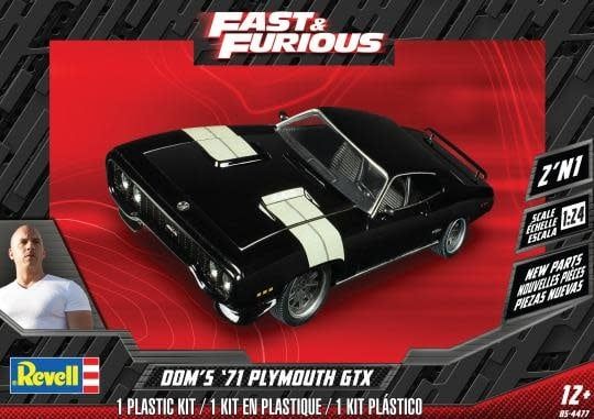 Fast &amp; Furious: Dom&#39;s &#39;71 Plymouth GTX - 1:24 Scale