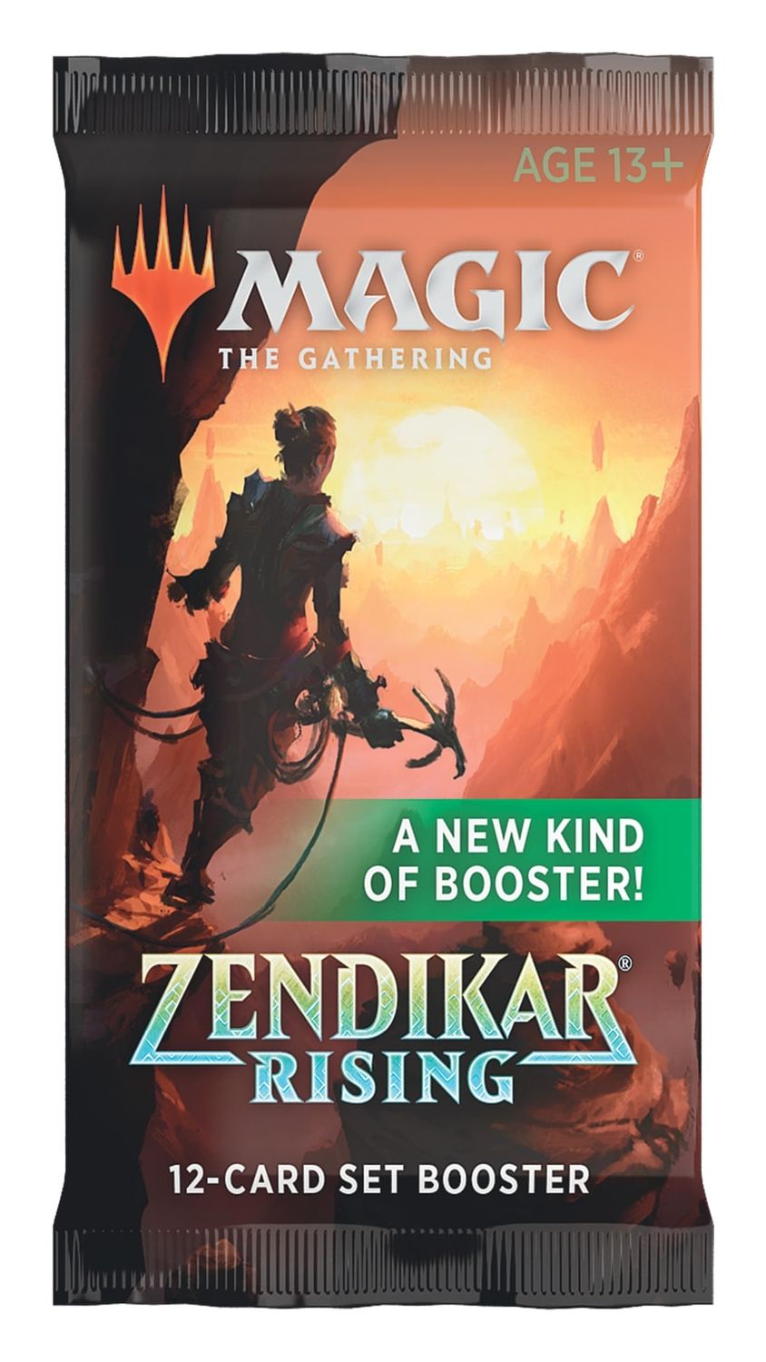 Magic The Gathering TCG Zendikar Rising Set Booster Pack