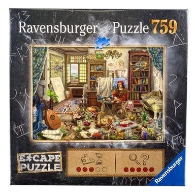 759 pcs - Artist&#39;s Studio Escape Puzzle