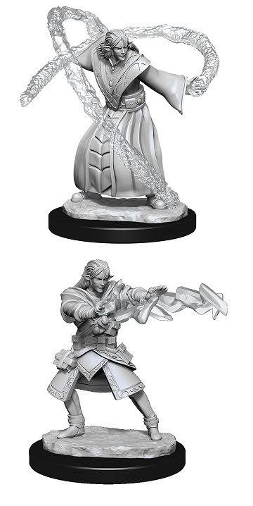 Nolzur's Marvelous Miniatures: Elf Wizard Male