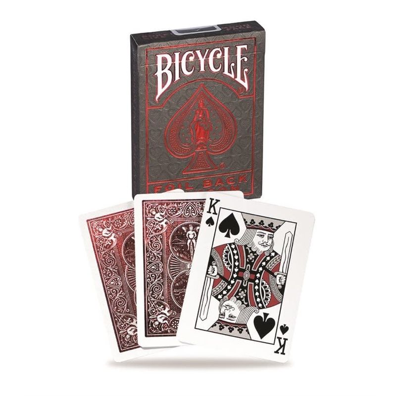 Playing Cards - Bicycle: Metalluxe Red