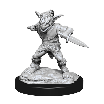 Nolzur&#39;s Marvelous Miniatures: Goblin Rogue Male &amp; Goblin Bard Female