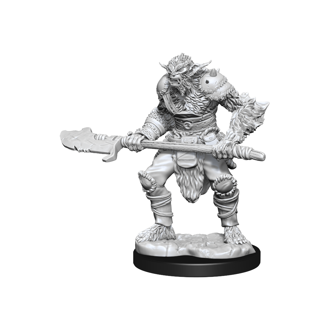 Wizkids Primed Miniatures - Hero - Bugbear Barbarian &amp; Bugbear Rogue