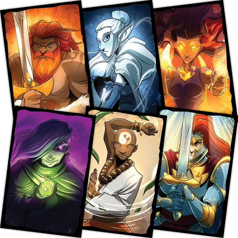 Dice Throne: Season One - Heroes Sleeve Bundle