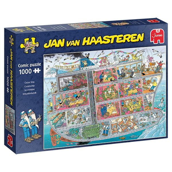 1000 pcs - Jan van Haasteren: Cruise Ship