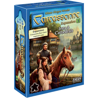 Carcassonne Second Edition Expansion 1: Inns &amp; Cathedrals