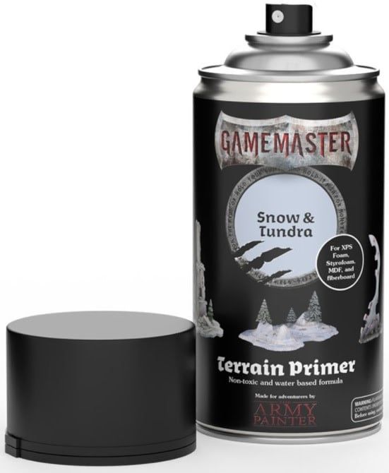 Gamemaster Terrain Primer Spray (300 mL) - Snow &amp; Tundra