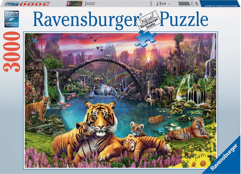 3000 pcs - Tigers in Paradise
