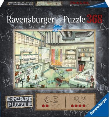 368 pcs - The Laboratory Escape Puzzle