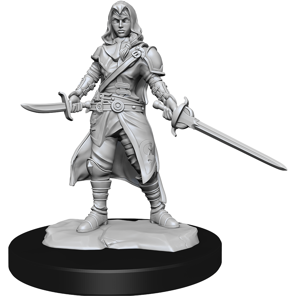 Nolzur's Marvelous Miniatures: Half-Elf Rogue Female (2021)