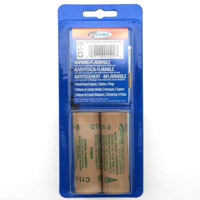 Estes Model Rocket Engine 2/pk (C11-3)