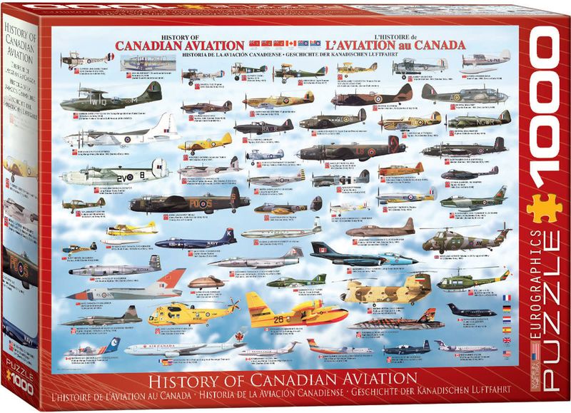 1000 pcs - History of Canadian Aviation