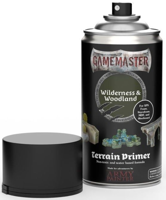 Gamemaster Terrain Primer Spray (300 mL) - Wilderness &amp; Woodland