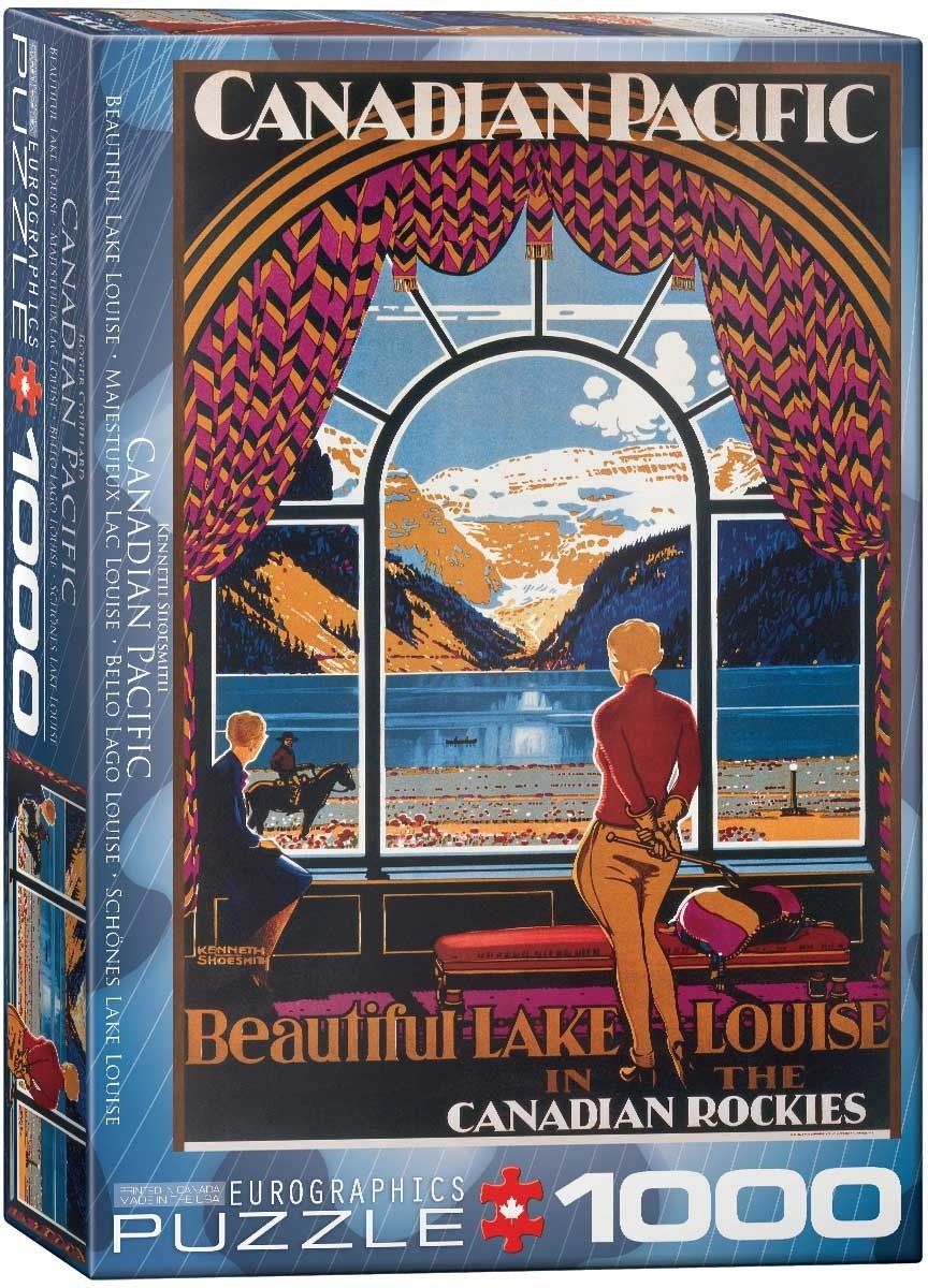 1000 pcs - Canadian Pacific: Beautiful Lake Louise