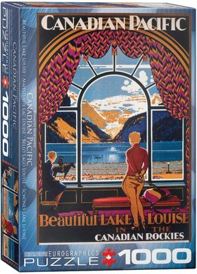 1000 pcs - Canadian Pacific: Beautiful Lake Louise