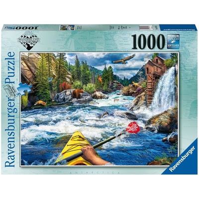 1000 pcs - Wanderlust: White Water Kayaking