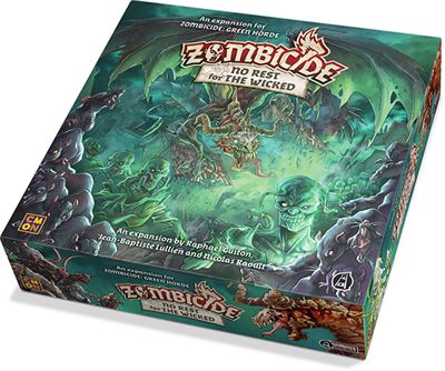 Zombicide - Green Horde/Black Plague: No Rest For the Wicked Expansion