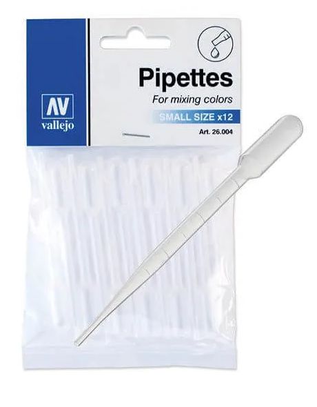 Paint Mixing Pipettes