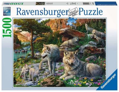 1500 pcs - Wolves in Spring