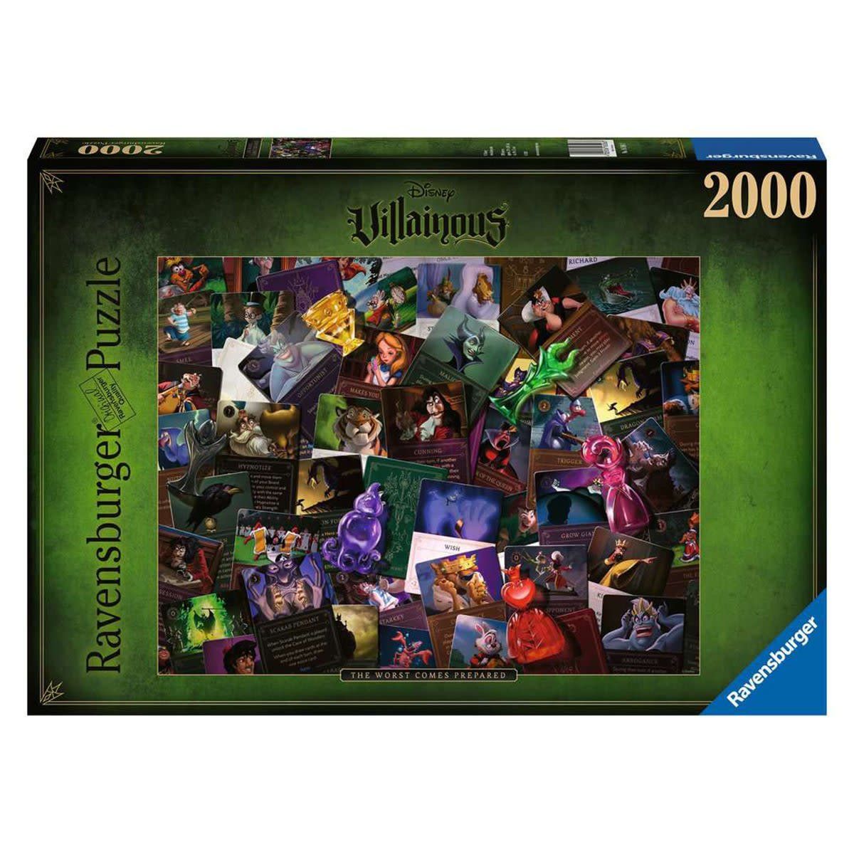 2000 pcs - Disney Villainous: The Worst Comes Prepared