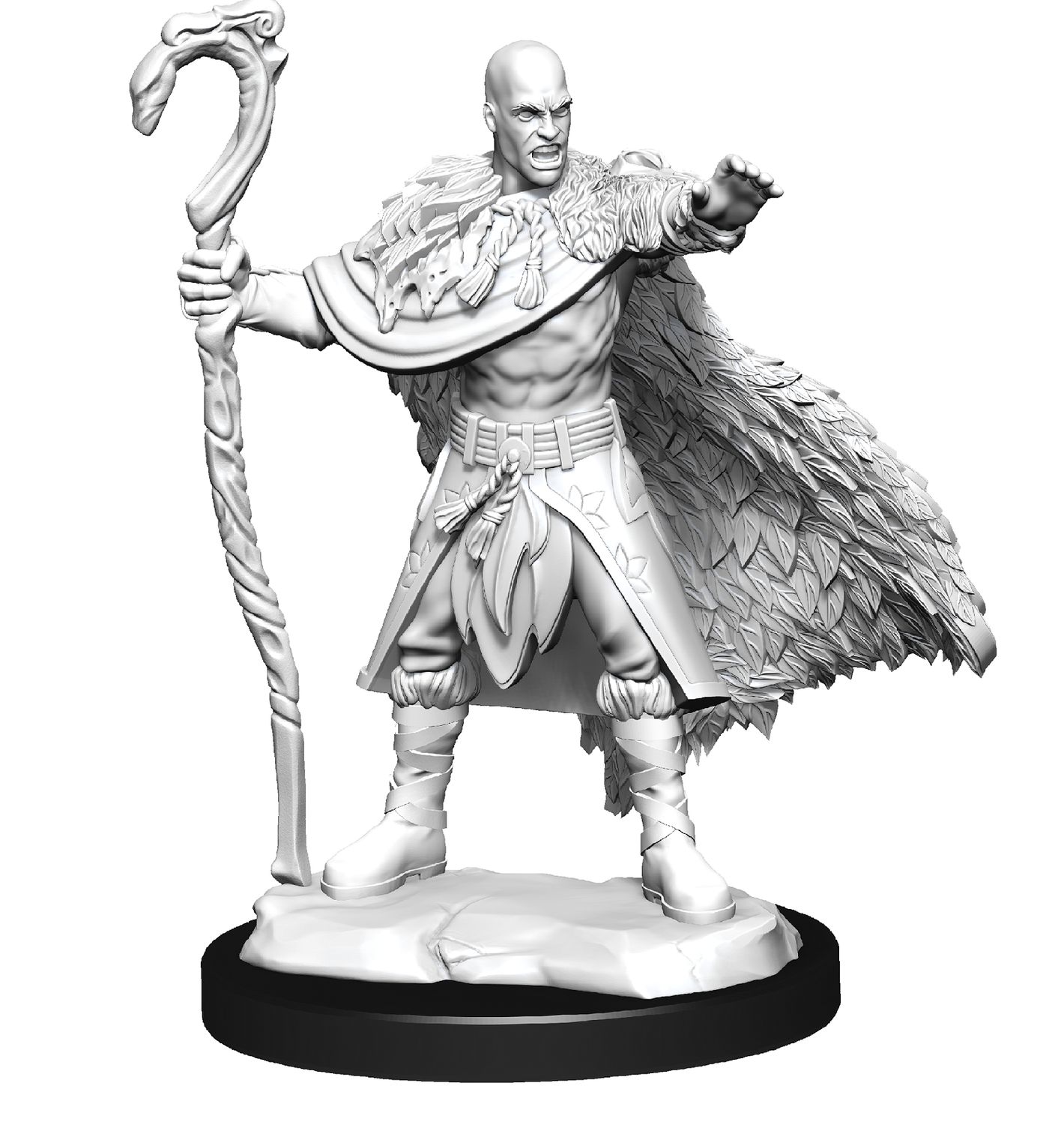 Nolzur's Marvelous Miniatures: Human Druid Male (2021)
