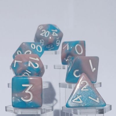  7-Piece RPG Dice Set: Ice Cream Dice