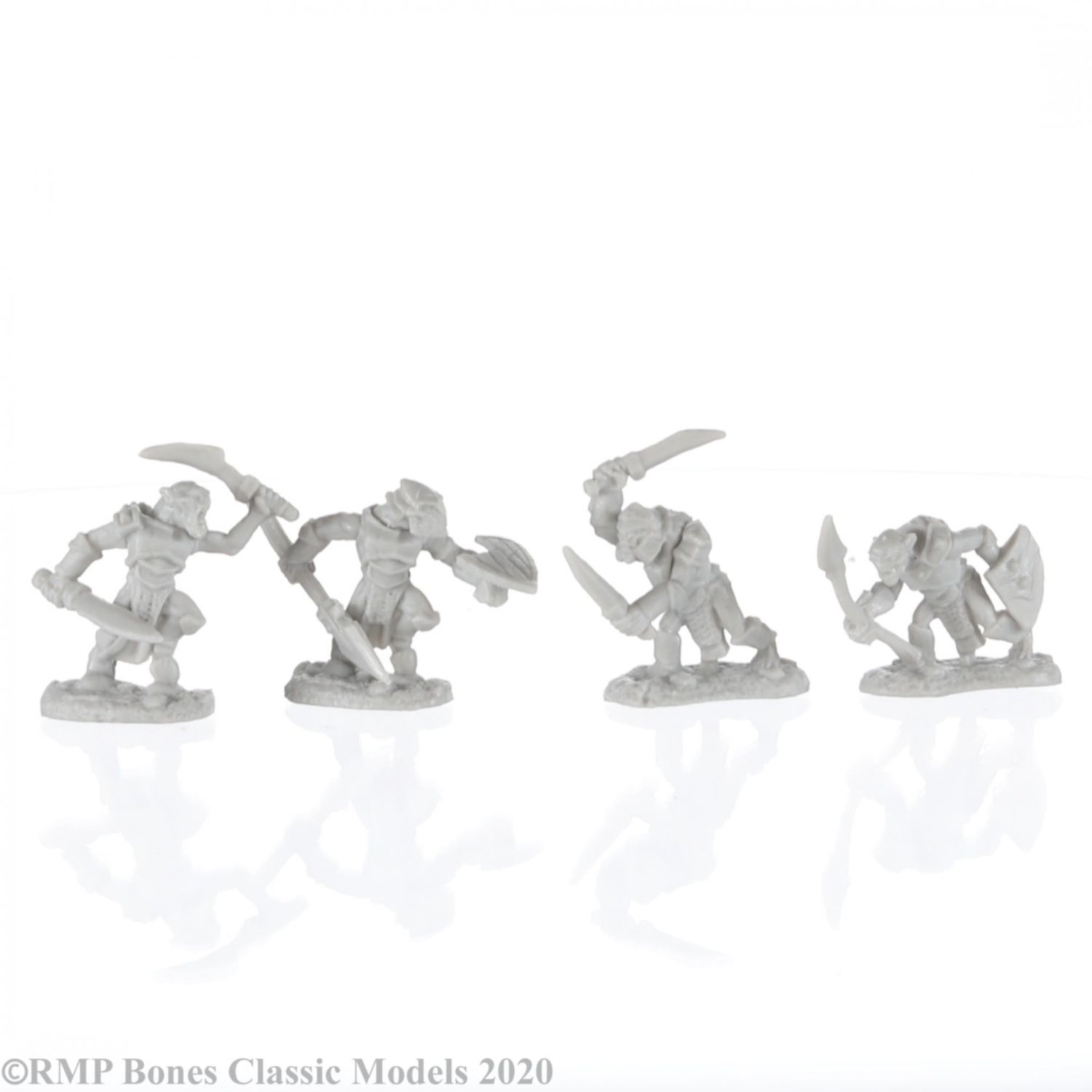 Dark Heaven Bones: Armored Goblin Warriors (4)