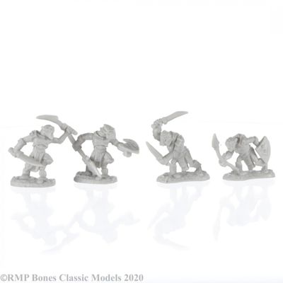 Dark Heaven Bones: Armored Goblin Warriors (4)