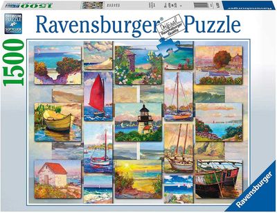 1500 pcs - Coastal Collage