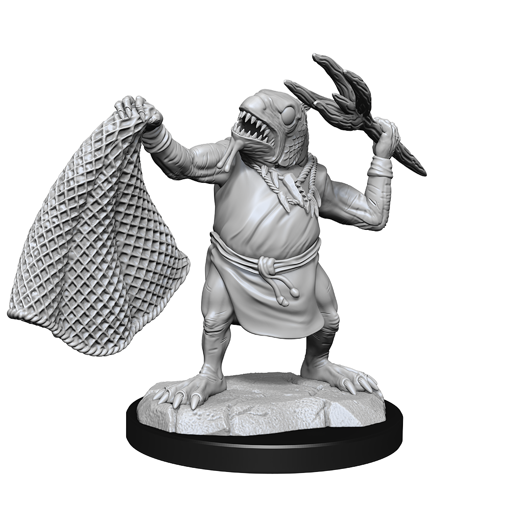 Nolzur&#39;s Marvelous Miniatures: Kuo-Toa &amp; Kuo-Toa Whip
