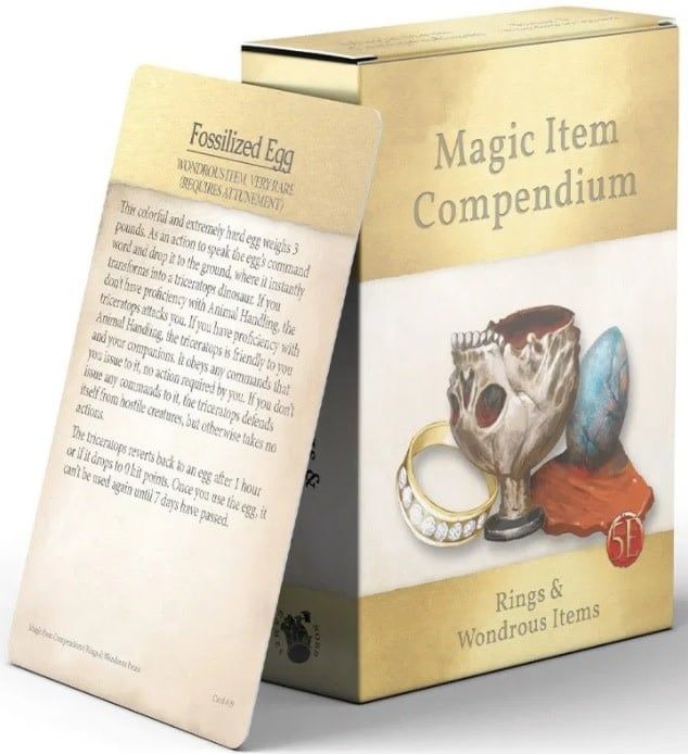 Magic Item Compendium: Rings and Wondrous Items (5E Compatible)