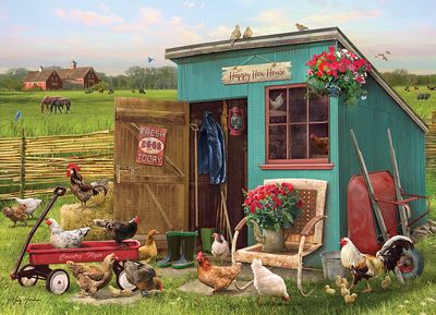 1000 pcs - The Happy Henhouse