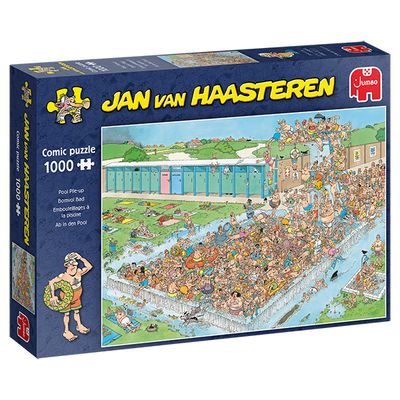 1000 pcs - Jan van Haasteren: Pool Pile-up