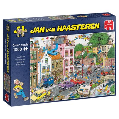 1000 pcs - Jan van Haasteren: Friday the 13th