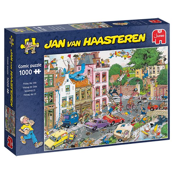 1000 pcs - Jan van Haasteren: Friday the 13th