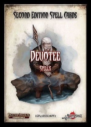 Pathfinder RPG 2E Spell Cards - Devotee Spells