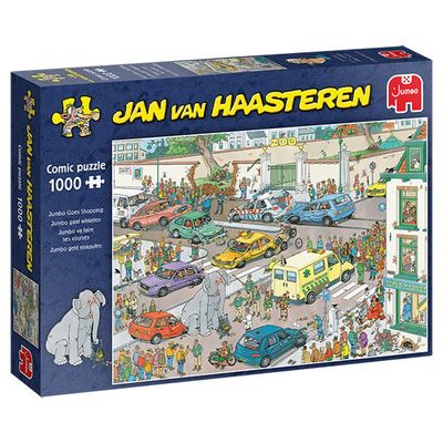 1000 pcs - Jan van Haasteren: Jumbo Goes Shopping