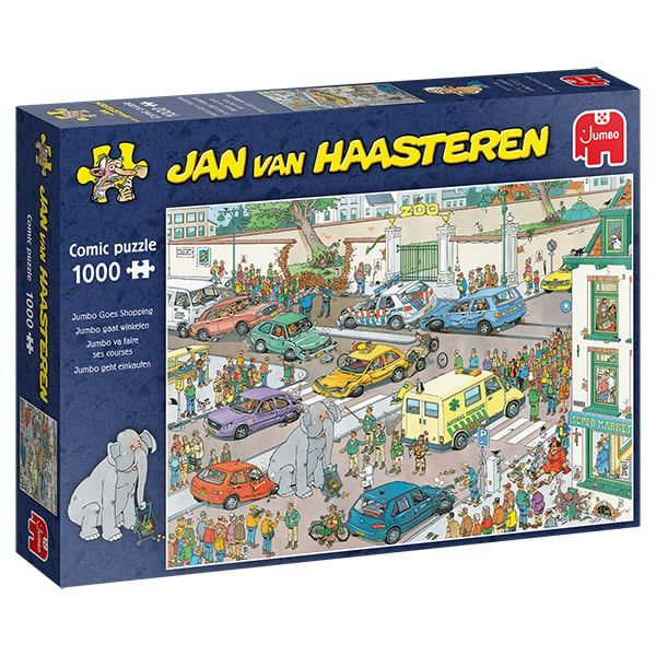 1000 pcs - Jan van Haasteren: Jumbo Goes Shopping