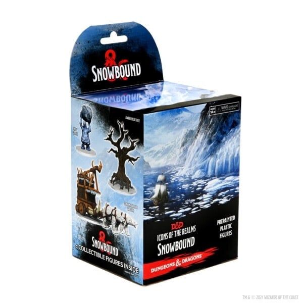 D&amp;D  Icons of the Realms: Miniature Booster - Snowbound